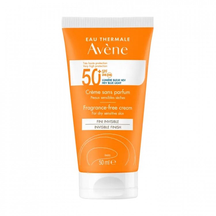 Avene Creme SPF 50+ ,Sans Parfum, 50 ml