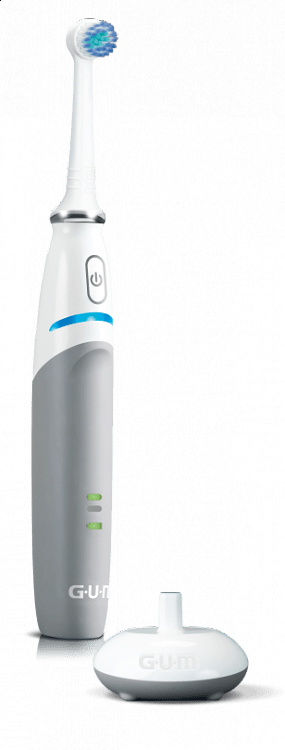 GUM PowerCARE™ Rechargeable Toothbrush and 2 Toothbrush Refills