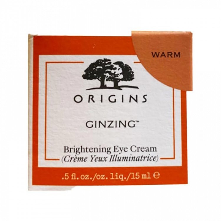 Origins GinZing Brightening with Caffeine & Ginseng Eye Cream Warm 15ml