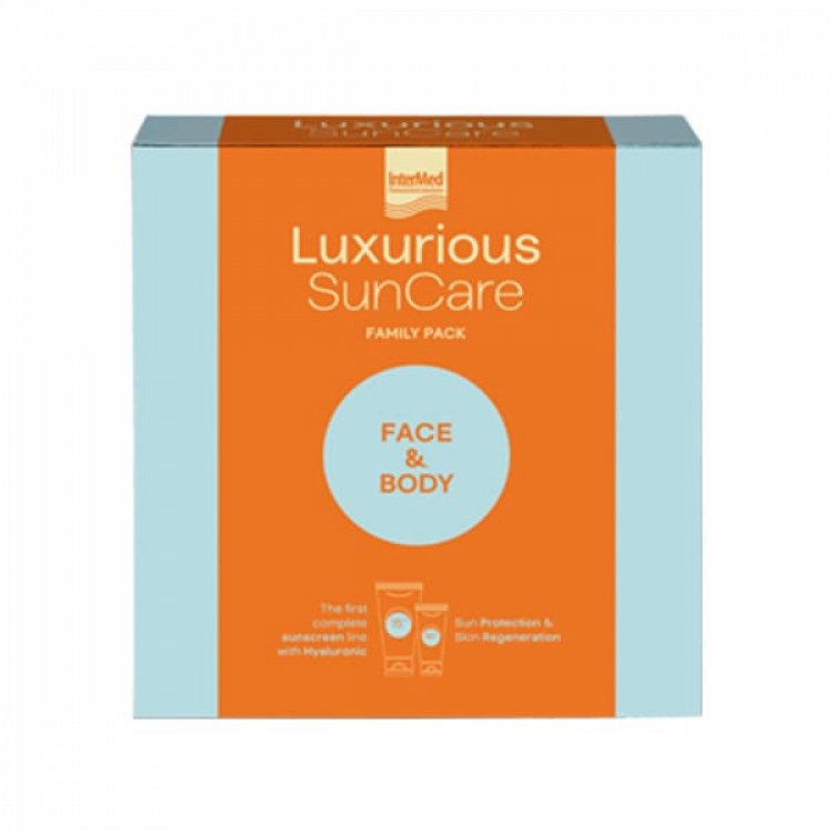Intermed Luxurious Sun Care: Face Cream SPF50, 75ml & Body Cream SPF15, 200ml