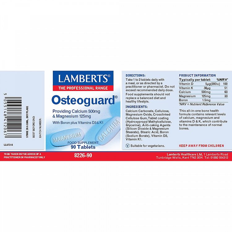 Lamberts Osteoguard 90tabs