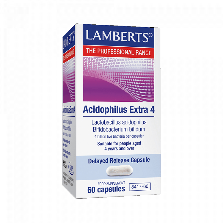 Lamberts Acidophilus extra 4 (milk free) 60caps