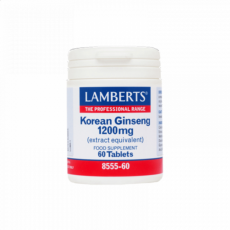 Lamberts Korean Ginseng 1200mg 60tabs