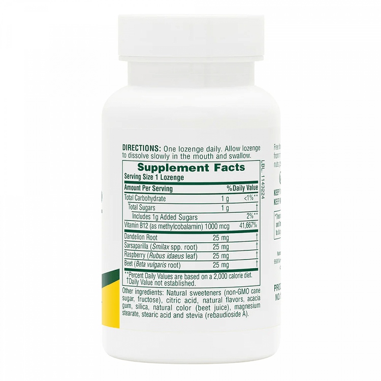 Nature''s Plus B-12 1000 mcg 30Logenzes