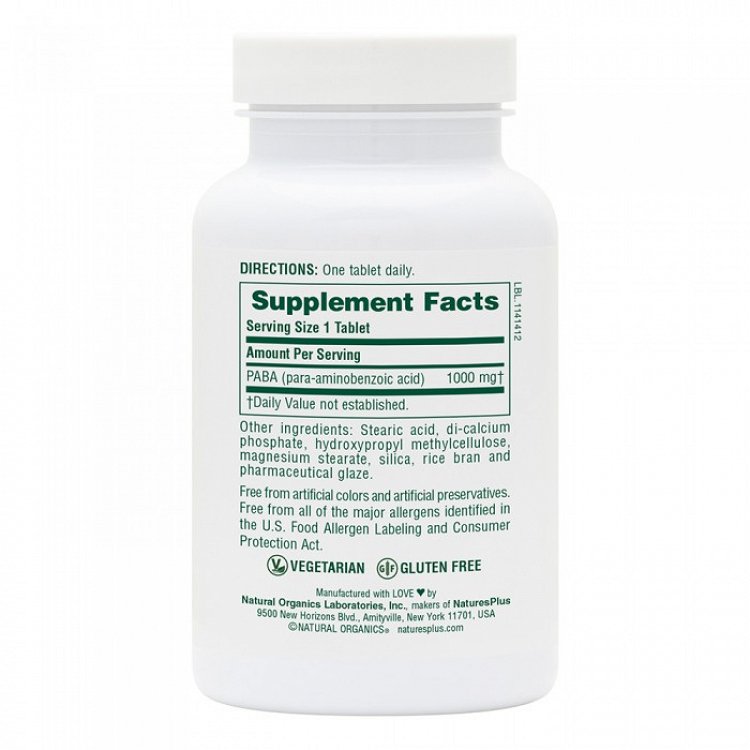 Nature''s Plus Paba 1000mg