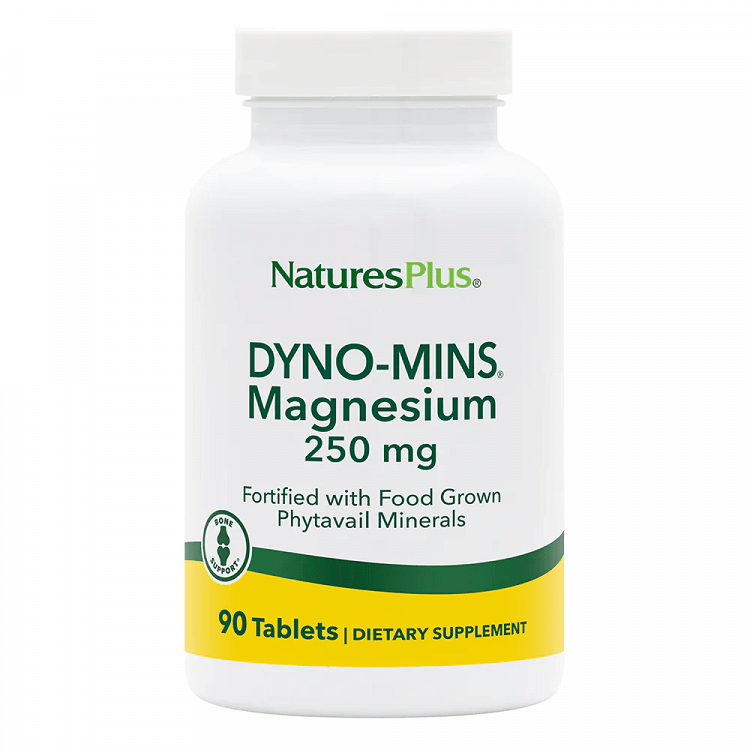 Nature''s Plus Dyno-Mins  Magnesium 250mg 90Tabs