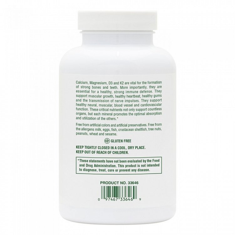 Nature''s Plus Cal/Mag/Vit D3 with Vitamin K2 90Tabs