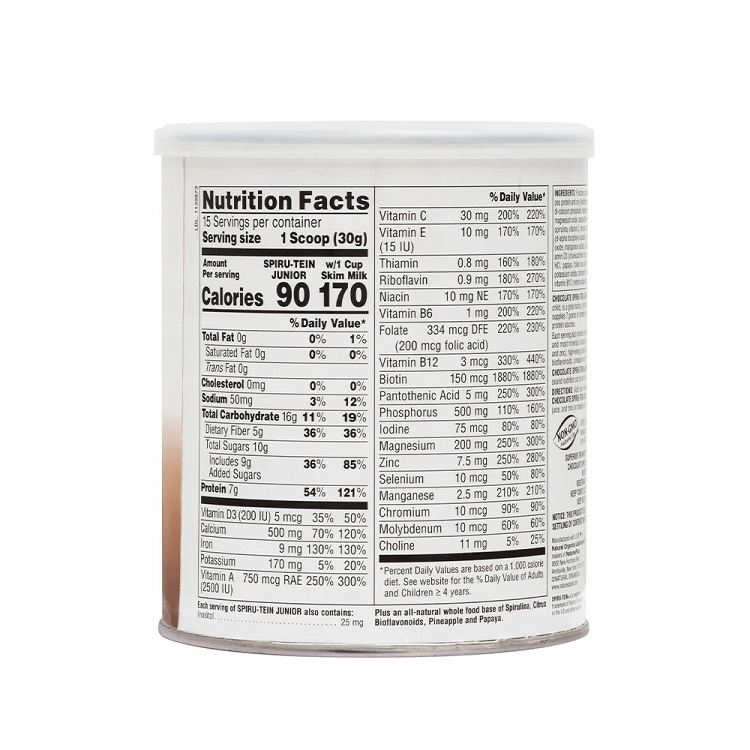 Nature''s Plus Spiru-Tein Junior Choco