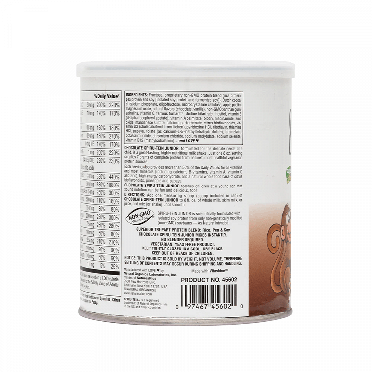 Nature''s Plus Spiru-Tein Junior Choco