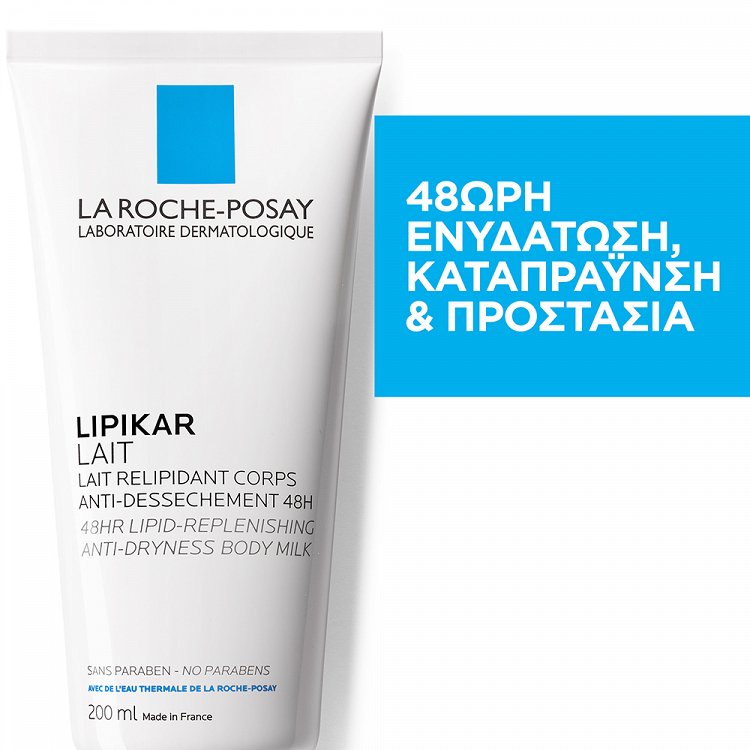 La Roche-Posay Lipikar 48HR Lipid-Replenishing Anti-Dryness Body Milk 200ml