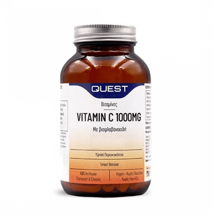 Quest Vitamins C 1000mg Timed Release plus 100mg bioflavonoids 30 TABS