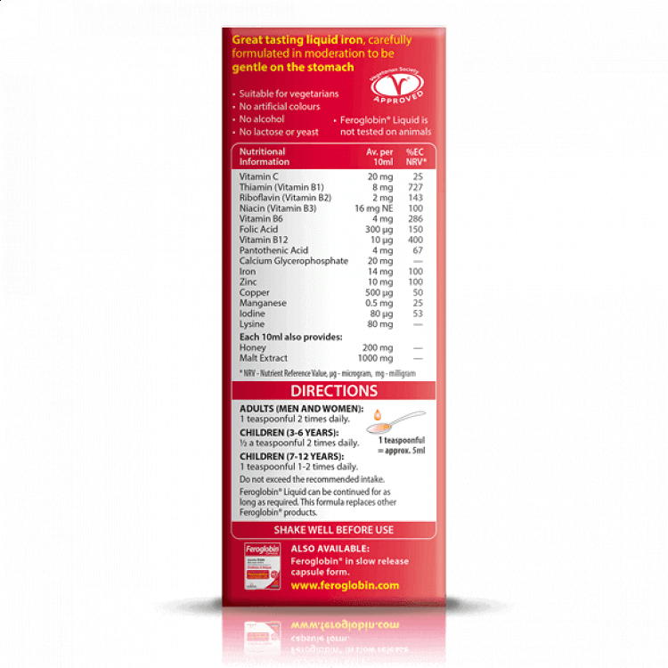 Vitabiotics FEROGLOBIN 200ml