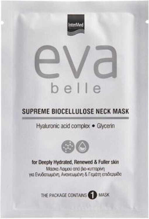 Intermed Eva Belle Supreme Biocellulose Neck Mask 2 x 15ml