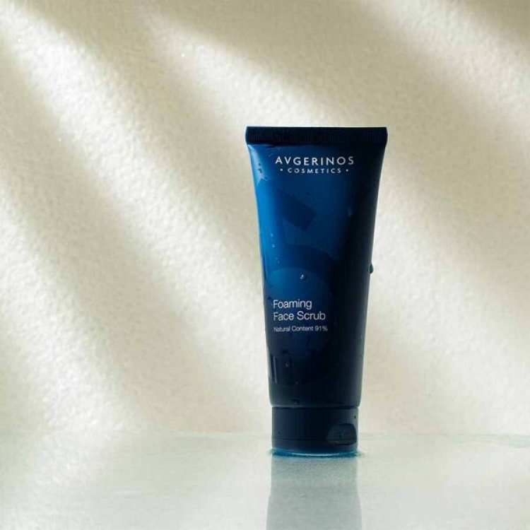 Avgerinos Cosmetics Men's Foaming Face Scrub 100ml