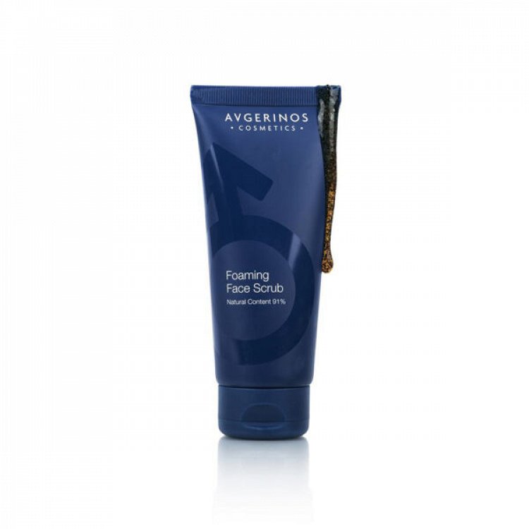 Avgerinos Cosmetics Men's Foaming Face Scrub 100ml