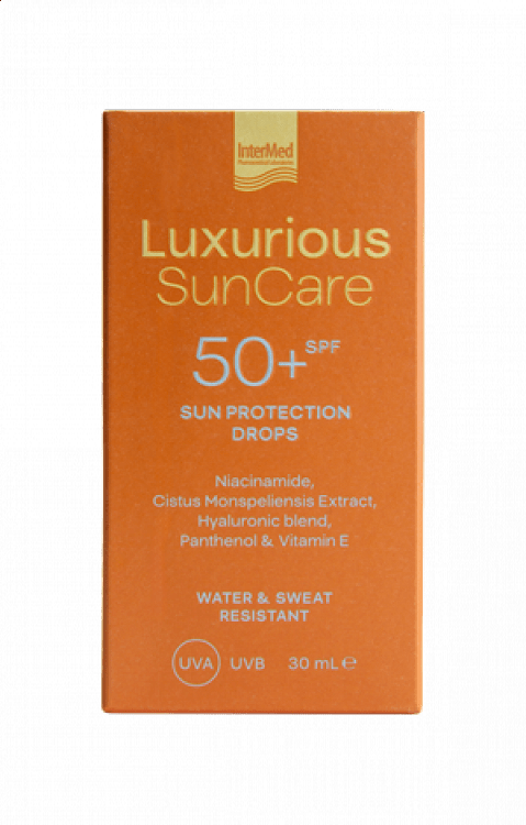Intermed Luxurious Sun Protection Drops SPF50, 30ml