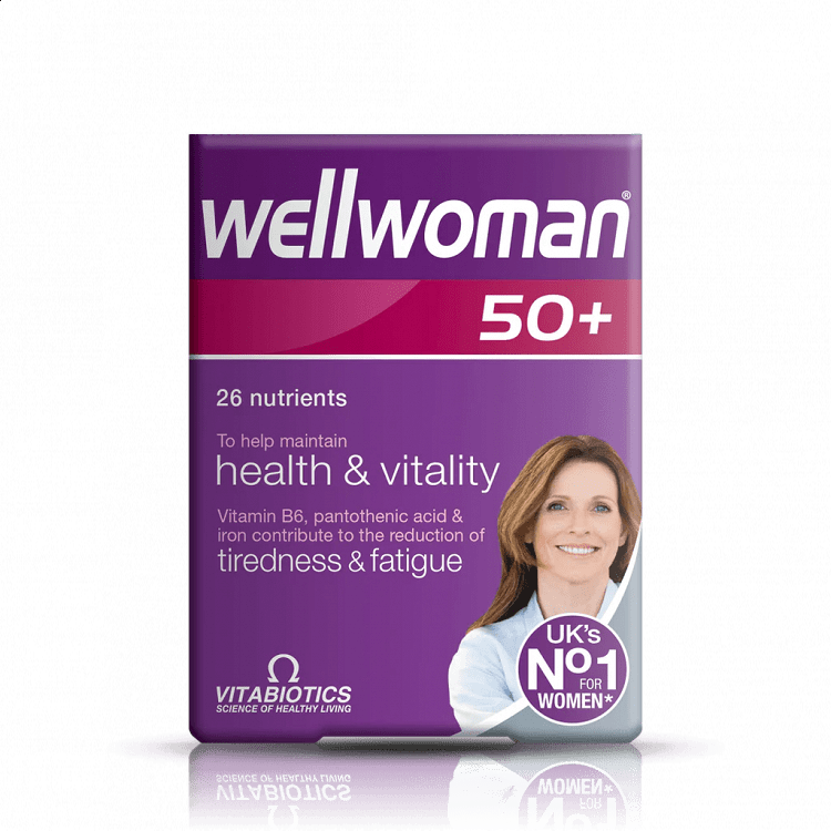 Vitabiotics Wellwoman 50+, 30 Tabs