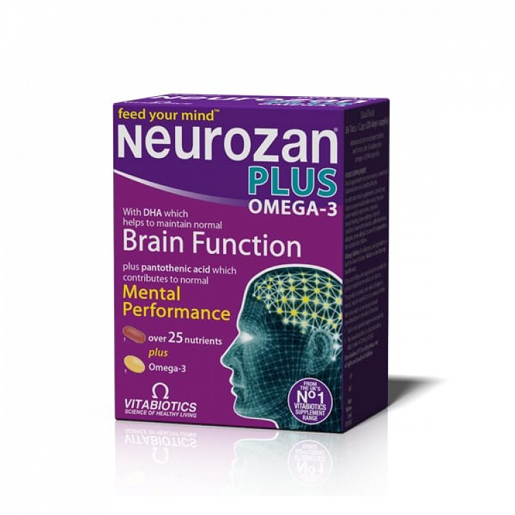 Vitabiotics Neurozan Plus Omega 3 56caps