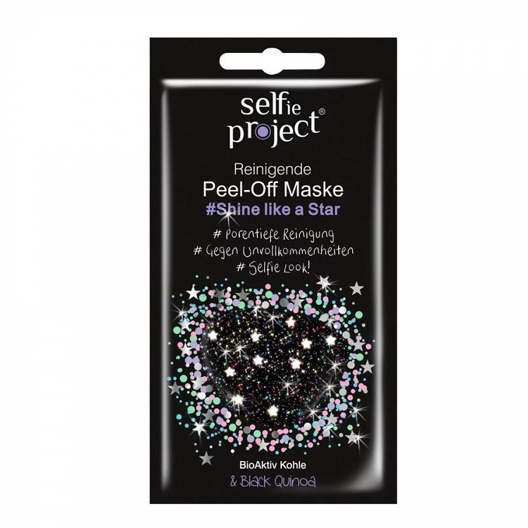 Selfie Project #Shine Like A Star Cleansing Peel-Off Mask 12ml