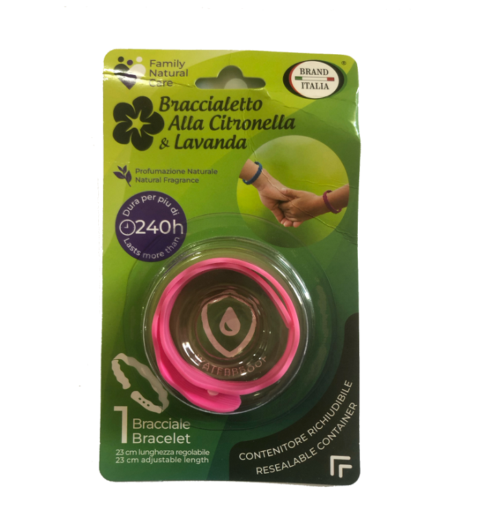 Brand Italia Mosquito Away Adults Citronella and Lavender Bracelet