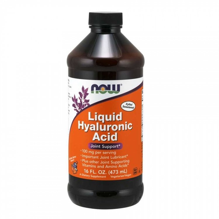 Now Liquid Hyaluronic Acid 100 mg 473ml