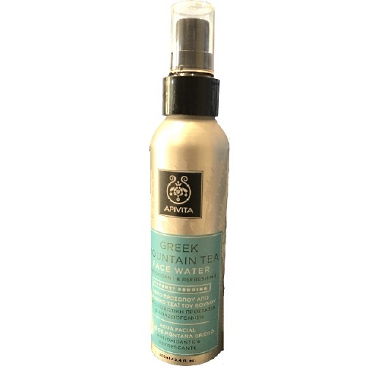 Apivita Greek Mountain Tea Antioxidant & Refreshing Face Water 100ml