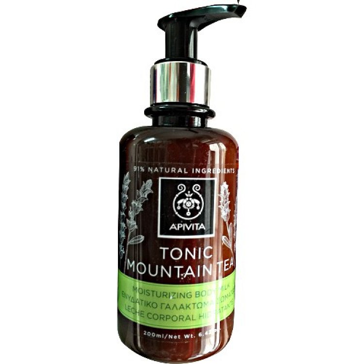 Apivita Tonic Mountain Tea Body Milk 200ml