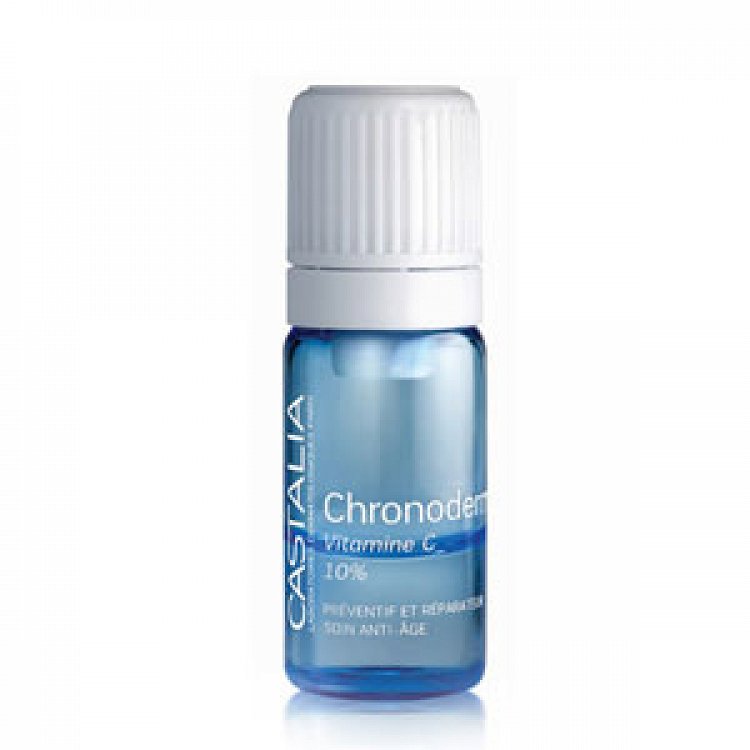 Castalia Chronoderm Vitamine C 10%  Anti-aging therapy 14 vials x 5ml
