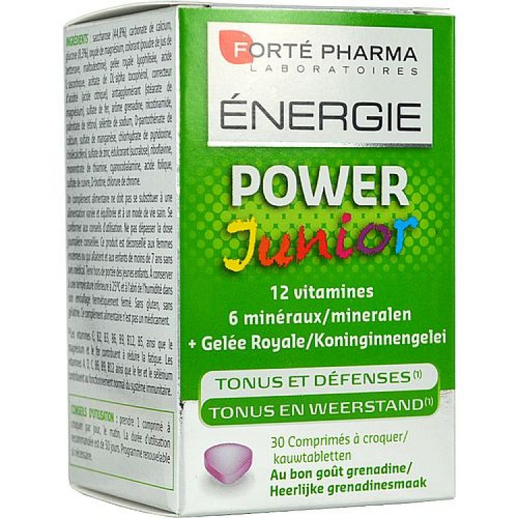 Forte Pharma Energy Power Junior 30Tabs