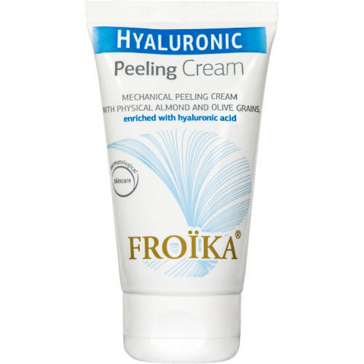 Froika Hyaluronic Peeling Cream Scrub Cream with natural Olive & Almond grains