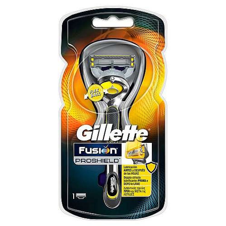 Gillette Fusion Proshield shaver with Technology Flexball