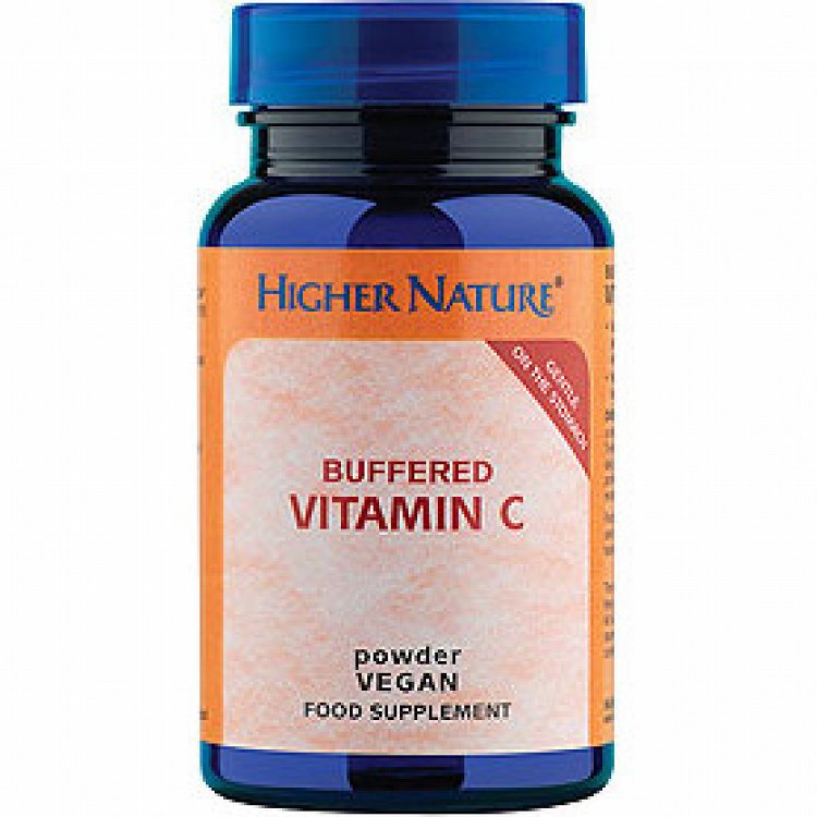 Higher Nature Buffered Vitamin C (Calcium Ascorbate) 60g