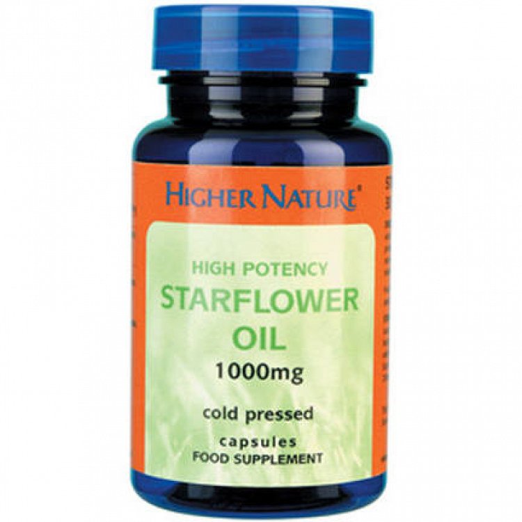 Higher Nature Starflower Oil 1000mg 30Caps