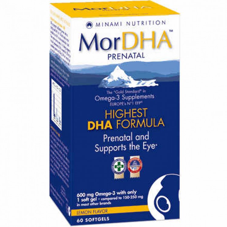 Minami Nutrition Mor DHA (Prenatal) 60Caps