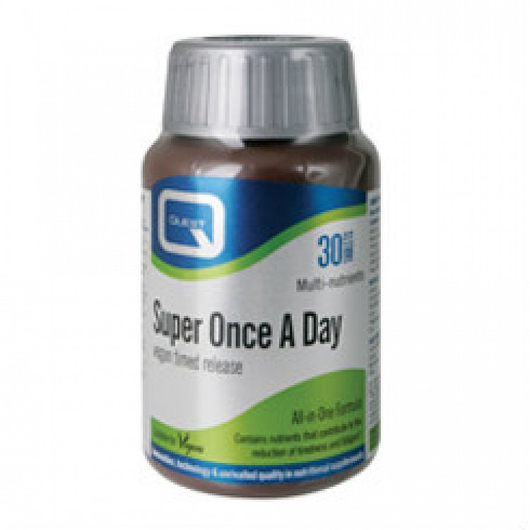 Quest Vitamins SUPER ONCE A DAY 60 tabs Timed Release