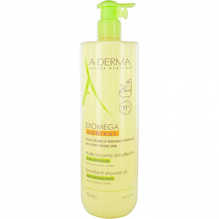 Aderma Exomega Control Emollient Shower Oil Anti-Scratching