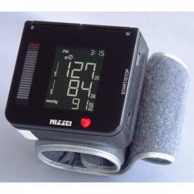 Automatic Digital Blood Pressure Wrist WS-1100 NISSEI Japan.