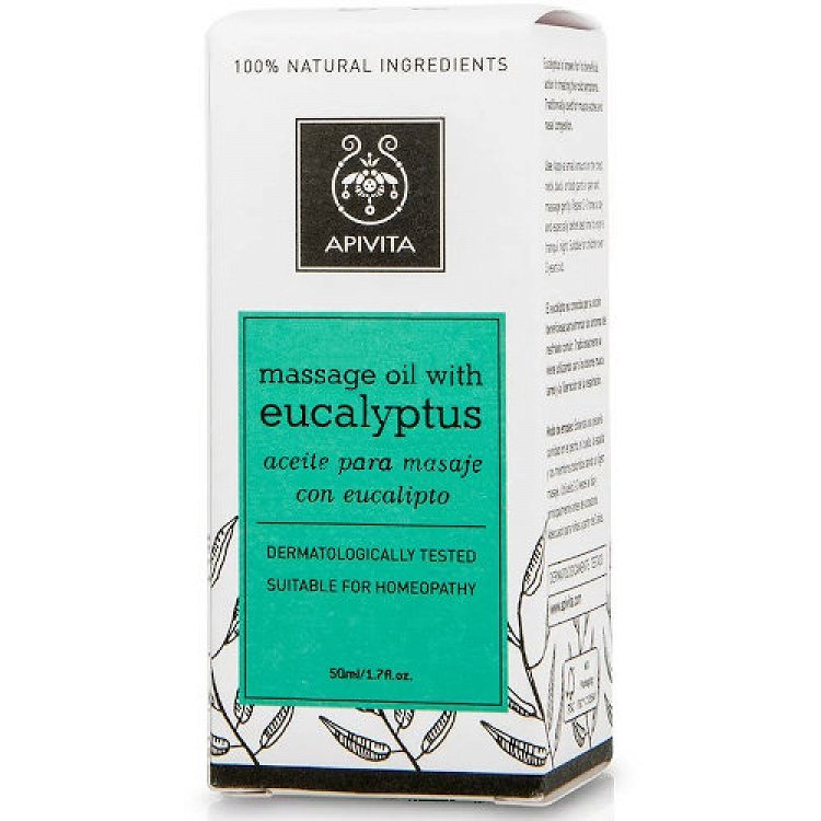 Apivita Eucalyptus massage oil for winter 50ml