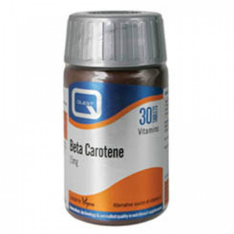 Quest Vitamins BETA CAROTENE 15mg Plus 100mg Carrot powder 30 ta
