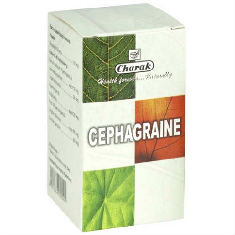 Charak Cephagraine(Headache) 100tabs