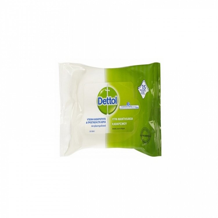 Dettol Anti-Bacterial 15 Wipes