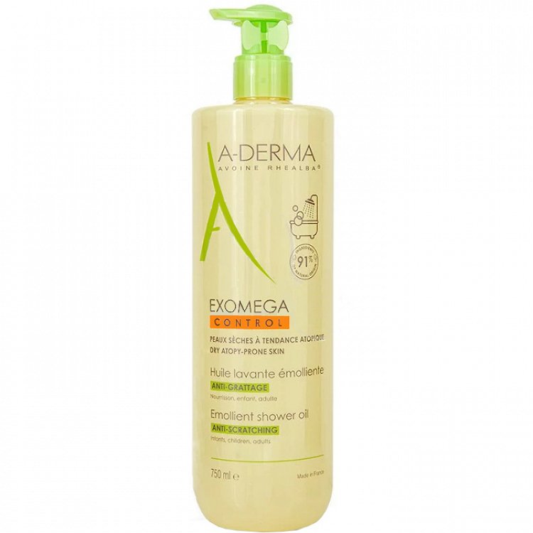 Aderma Exomega Control Emollient Shower Oil Anti-Scratching