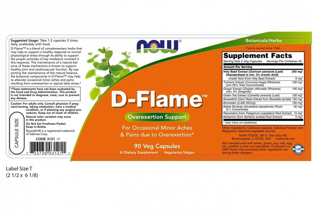 Now D-Flame, 90V.Caps