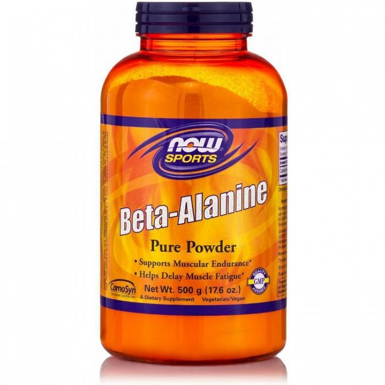 Now Beta-Alanine Powder, 500g