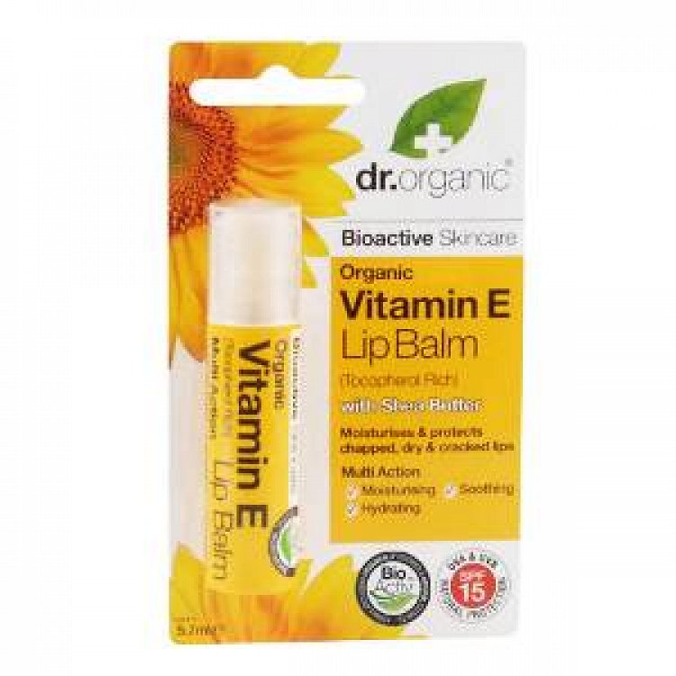 DR ORGANIC Vitamin E Lip Balm 5.7ml