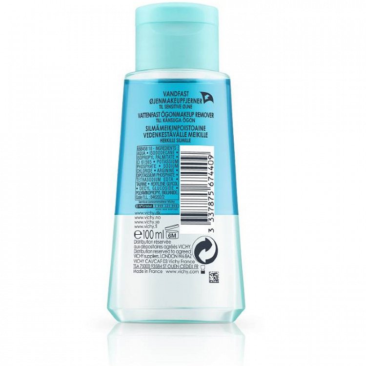 Vichy Purete Thermale Waterproof Eye Make-Up Remover 100ml