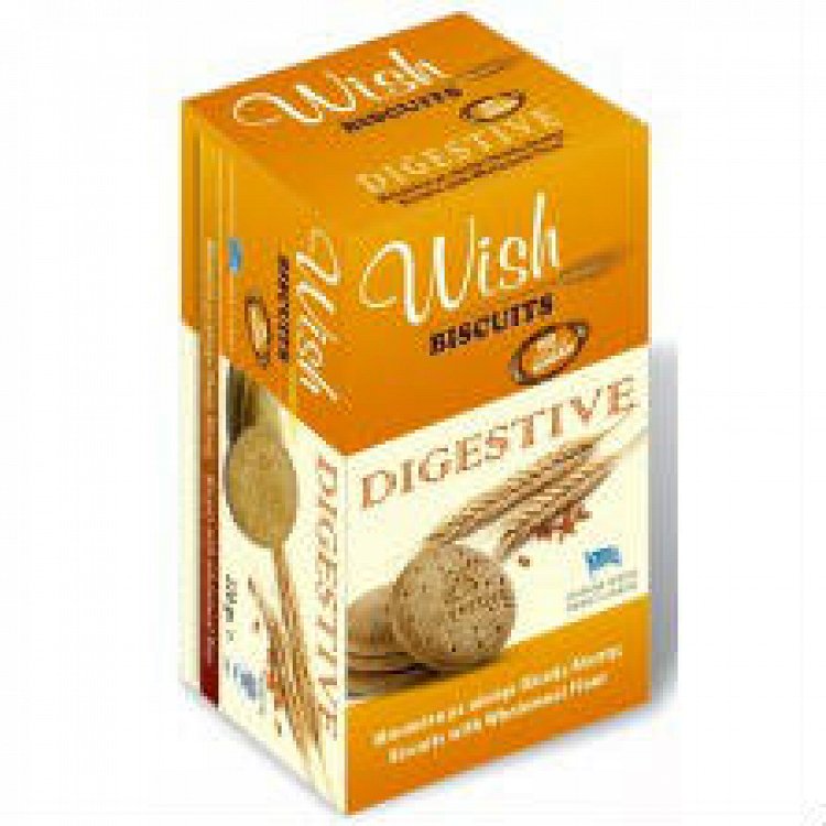 Wish digestive biscuits without sugar 220g