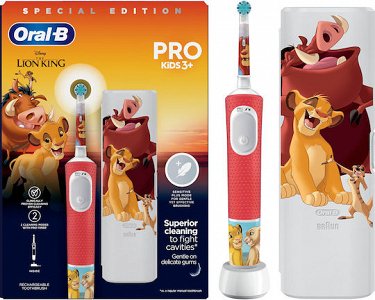 Oral-B Pro Kids The Lion King Rechargeable Toothbrush