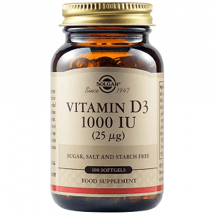Solgar Vitamin D3 1000IU (25 µg) 100s