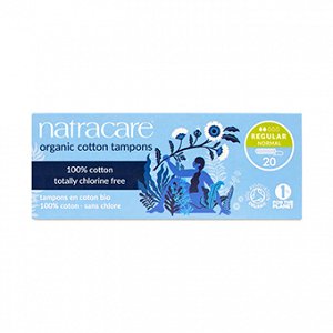 Natracare pads for normal flow of 10 pieces
